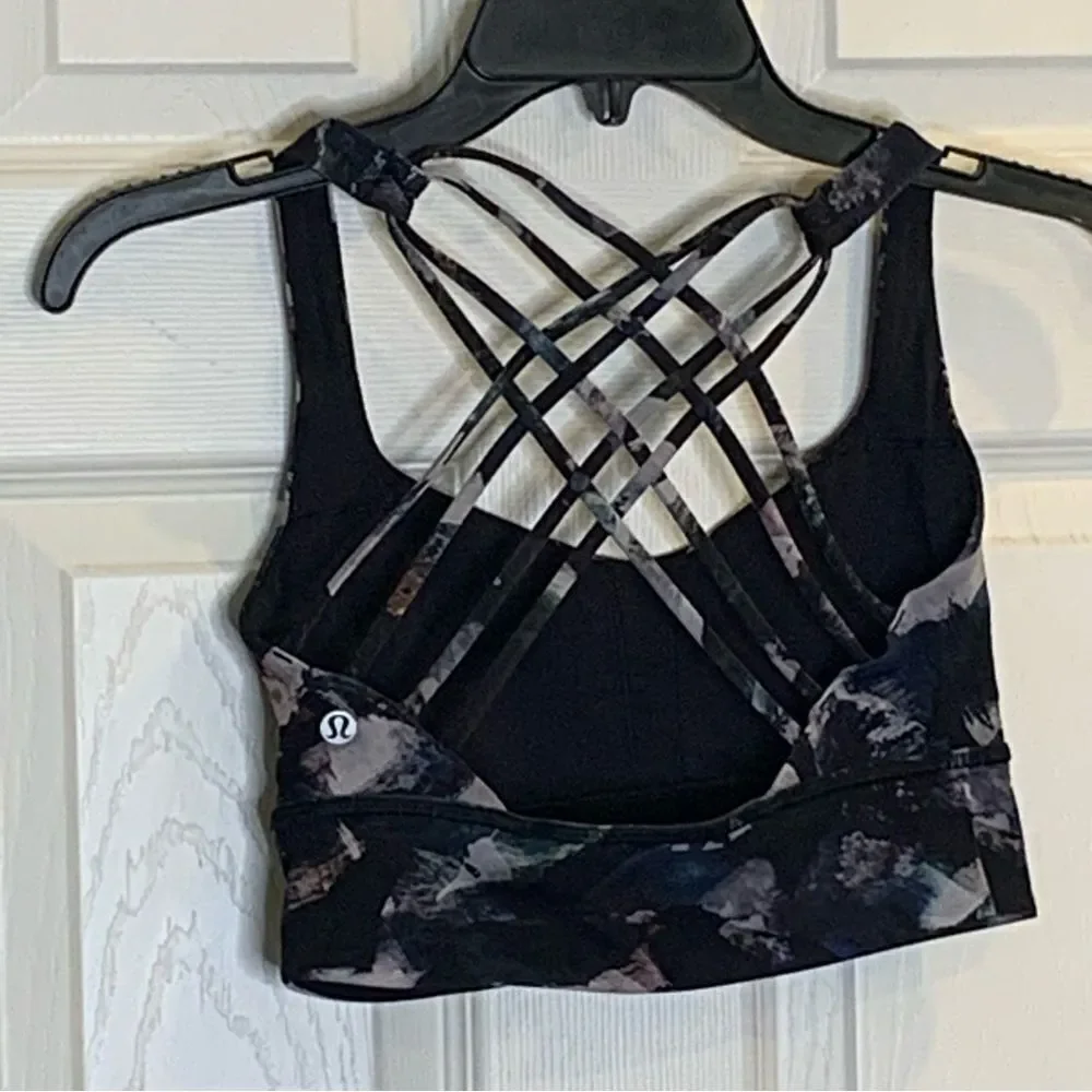 Lululemon Free to Be Bra *Wild Long Line Size 4